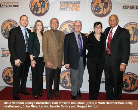 Leddy 2013 Hall of Fame group
